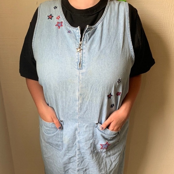 Vintage Overall Dress - Picture 3 of 3